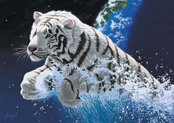 tigre blanc et de siberie